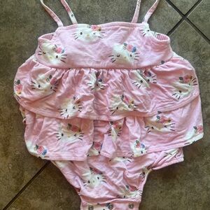 Posh Peanut Pink Kitty One Piece